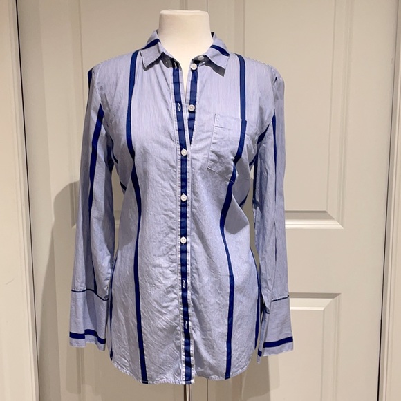 Madewell Striped Button Down - Picture 3 of 6